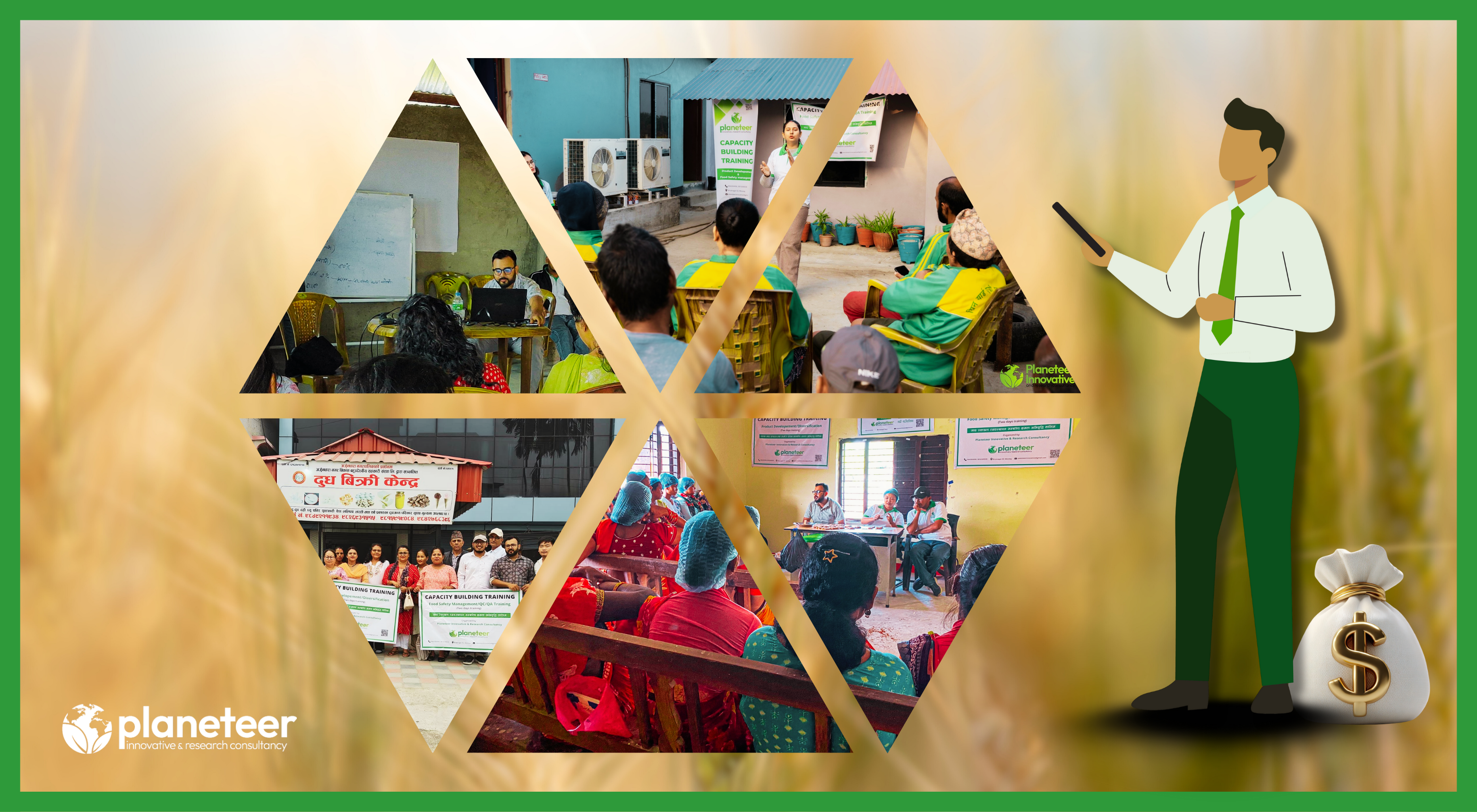 Training for agri-business possibilities in Nepal