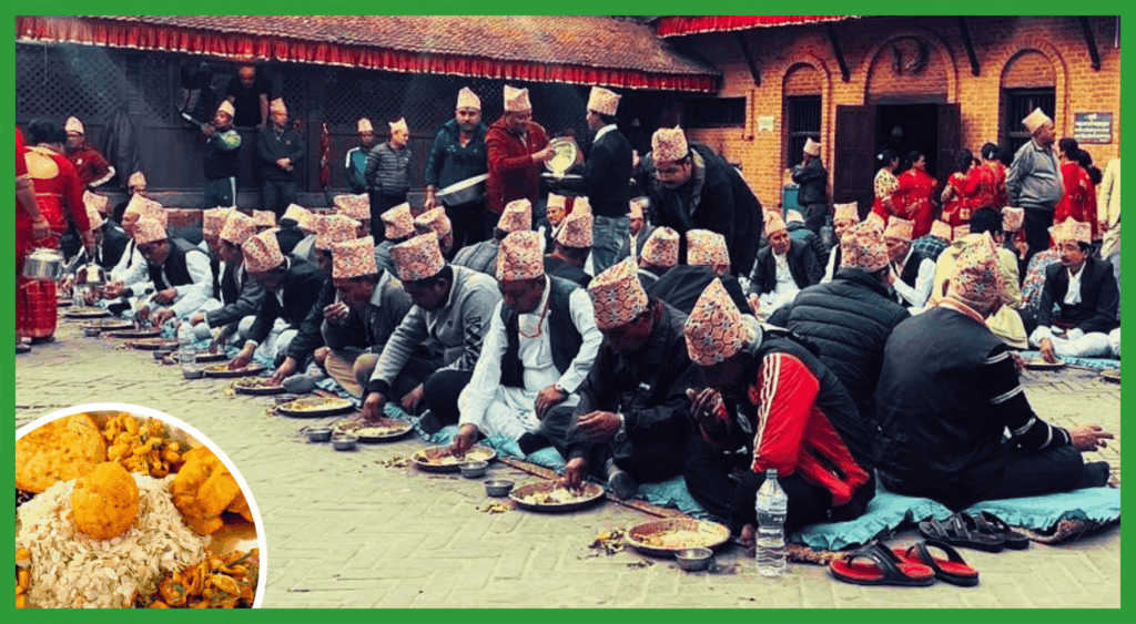 Newari cuisine social life