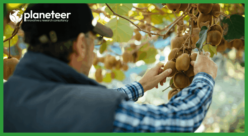 Kiwi farming in Nepal farmers
