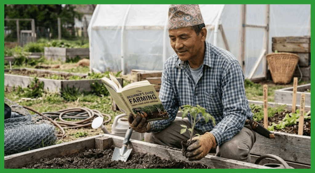 Start Farming Without Experience in nepal